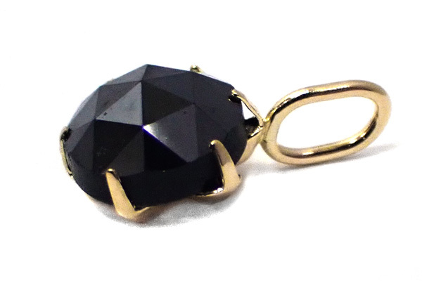 レディースブラックダイヤネックレス  ホワイトゴールド K18WG ブラックダイヤモンド 30.18ct 総重量6.8g  | アクセサリー ジュエリー シンプル 18金 ダイアモンド 黒 ファッション小物 Bランク